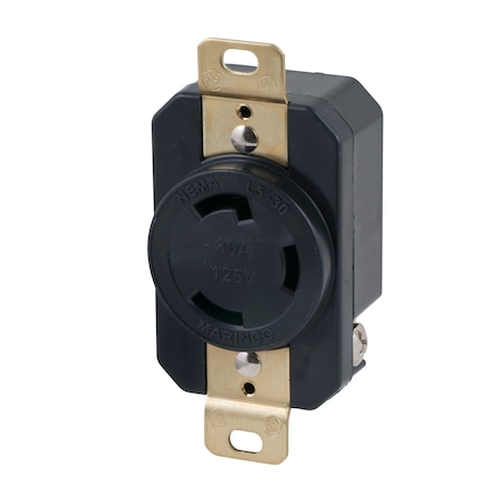 305R Marinco 30A 125V Receptacle, Locking